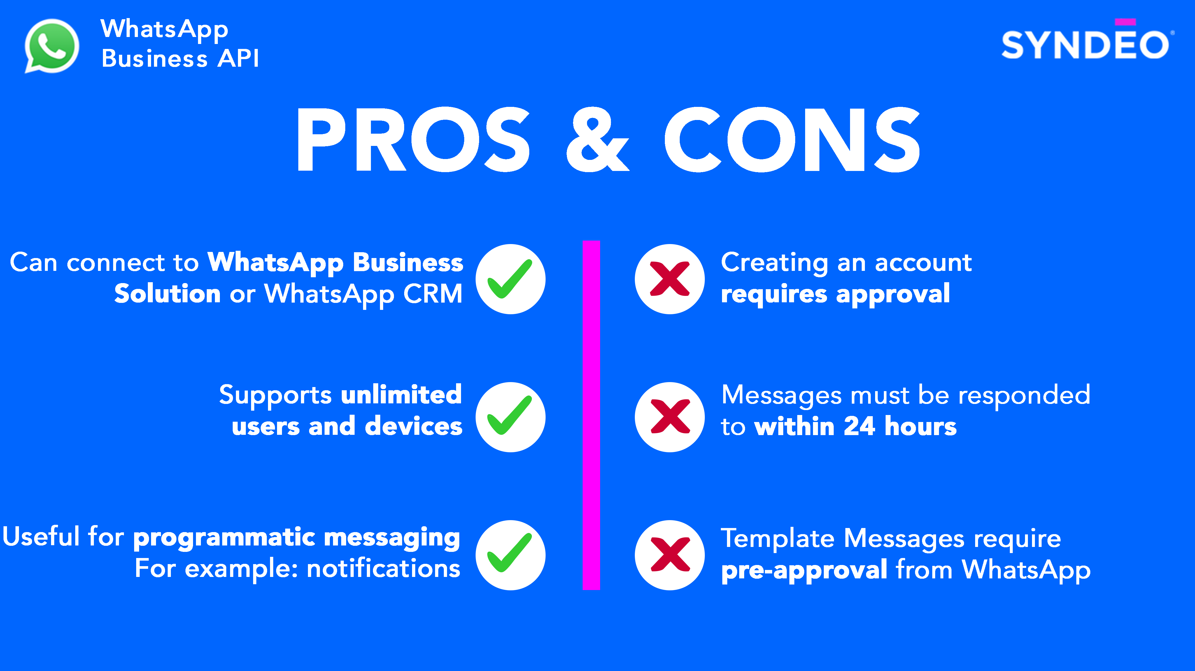 WhatsApp Pros and Cons #2